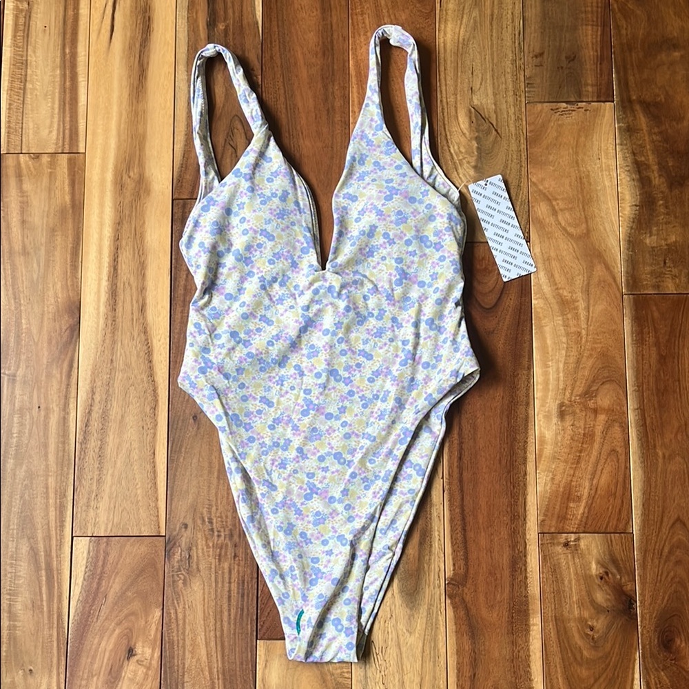 Urban Outfitters One Piece Floral Swimsuit